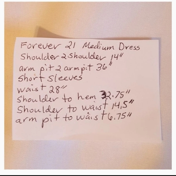 M Forever 21 Skaters Dress. - Picture 4 of 4